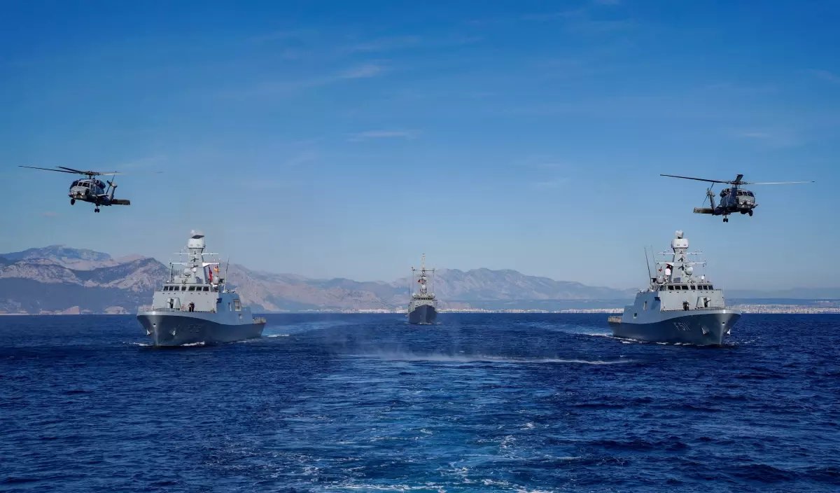 Doğu Akdeniz'deki tatbikatta 'barış ve istikrar' vurgusu