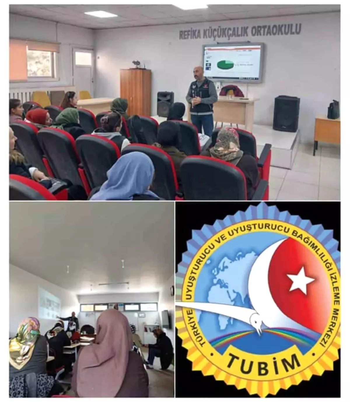 Kayseri'de 67 anneye uyuşturucu bilgilendirilmesi