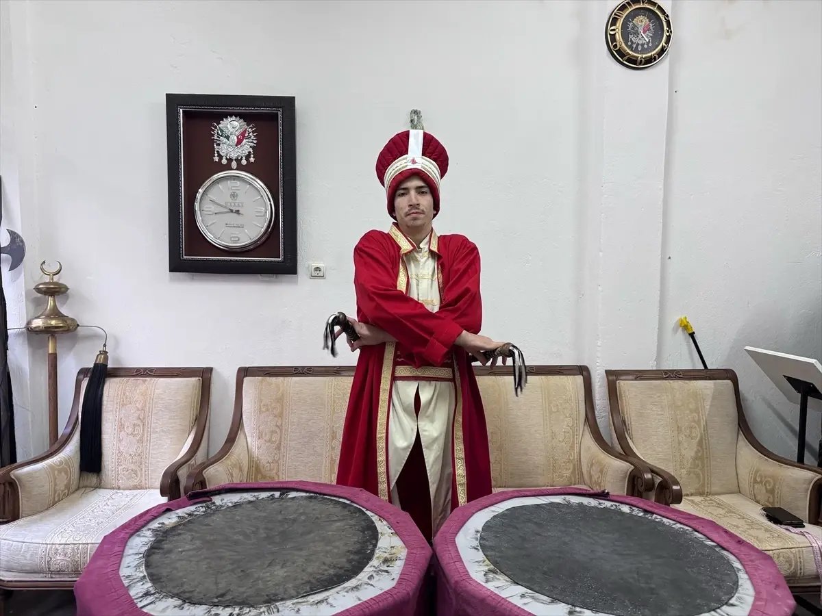 Isparta'lı Genç Mehteran, TRT'de Rol Aldı