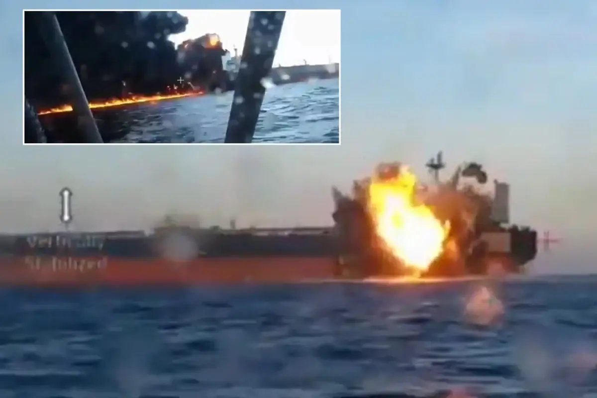 Ukrayna'dan Karadeniz'de Saldırıya Uğrayan Mıdvolga-2 Tankeri Açıklaması: Ukrayna'nın Bu Olayla Hiçbir İlgisi Yok