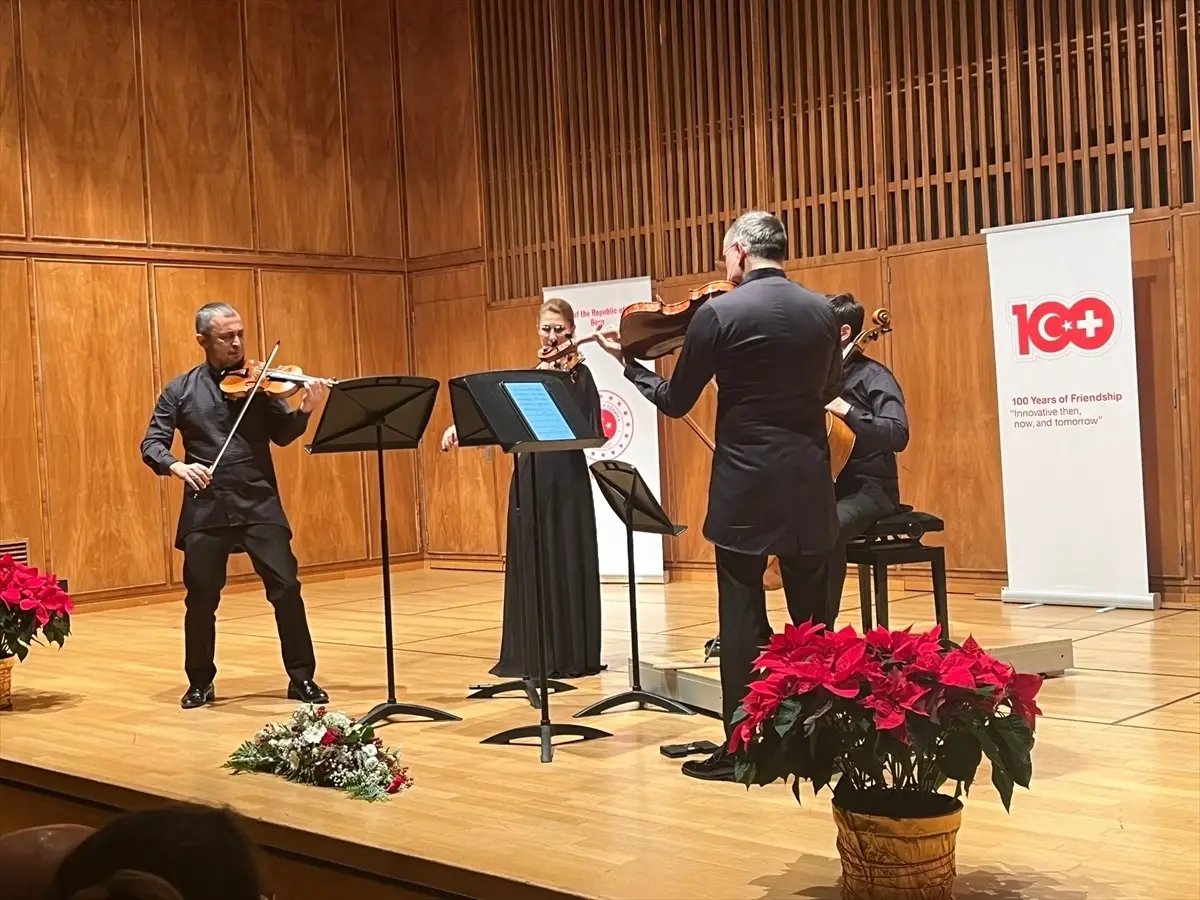 Türkiye ve İsviçre Dostluk Anlaşması'nın 100. Yılı İçin Özel Konser Düzenlendi