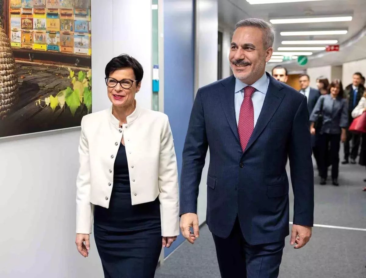 Dışişleri Bakanı Fidan, Belçika'da