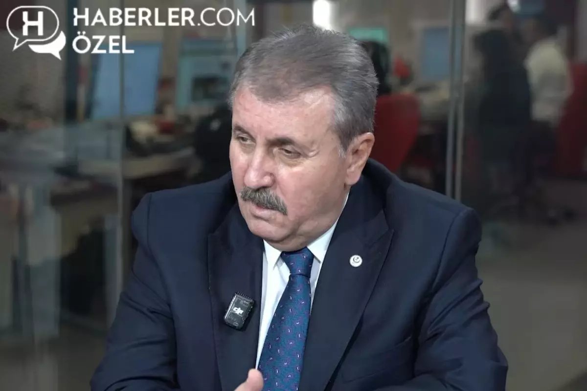 BBP lideri Destici'den PKK uyarısı: Bu süreçten beklenen sonuç çıkmaz