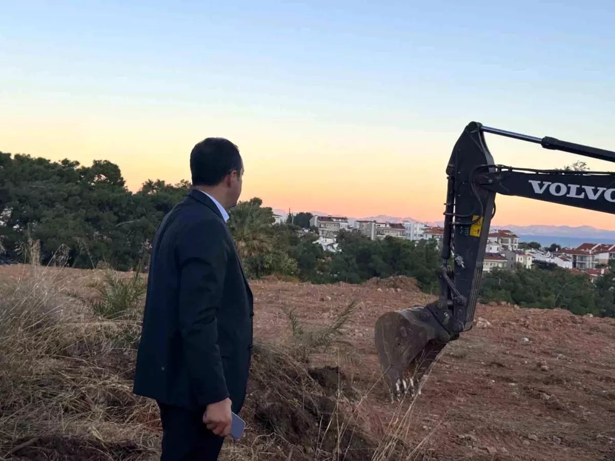 Datça'ya yeni hükümet konağı için inşaat başladı