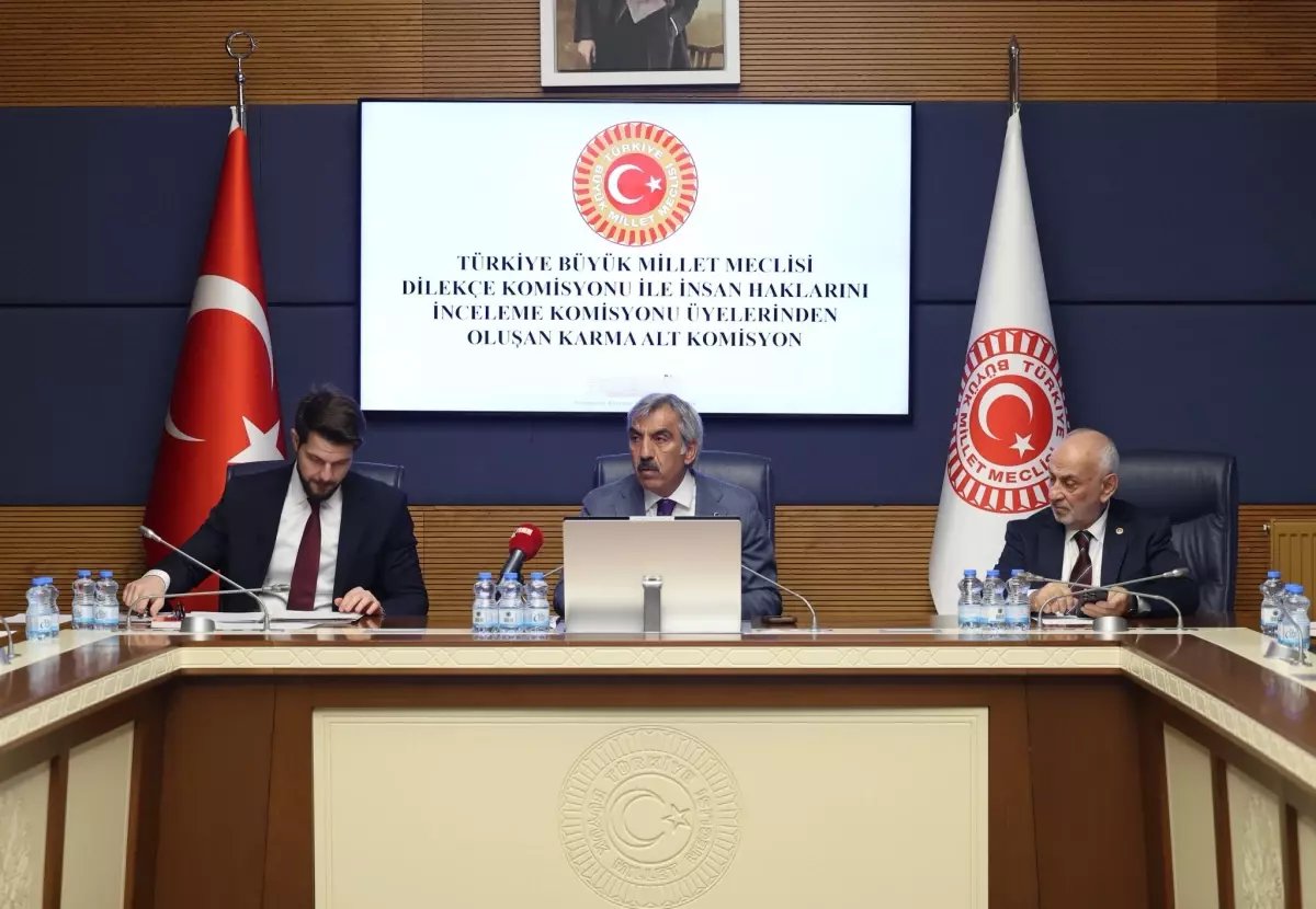 TBMM Karma Alt Komisyonunda kamu denetçisi adayları belirlendi