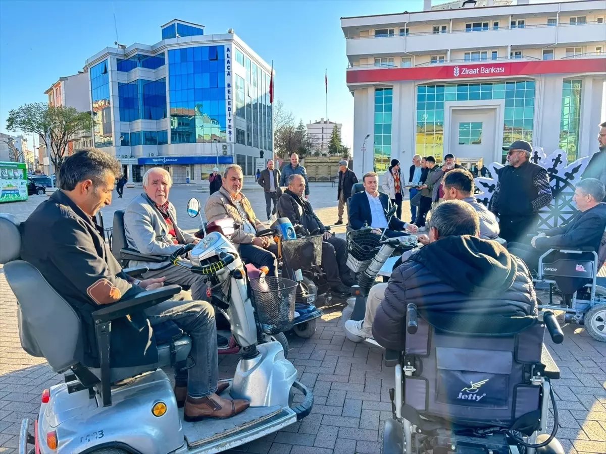 Alaca Kaymakamı Dinçer'den 3 Aralık Dünya Engelliler Günü Ziyareti