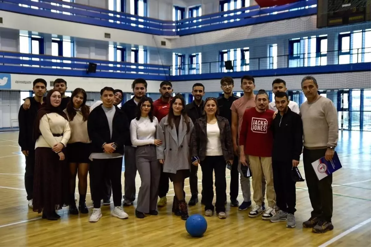 OMÜ'de golbol maçıyla engellilik farkındalığı arttırıldı