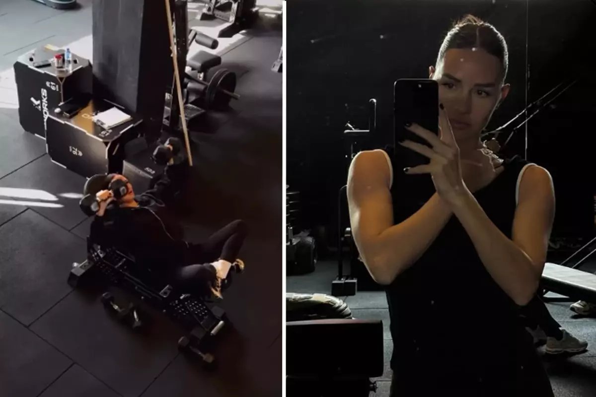 Yasemin Ergene'den sosyal medyayı sallayan spor pozları