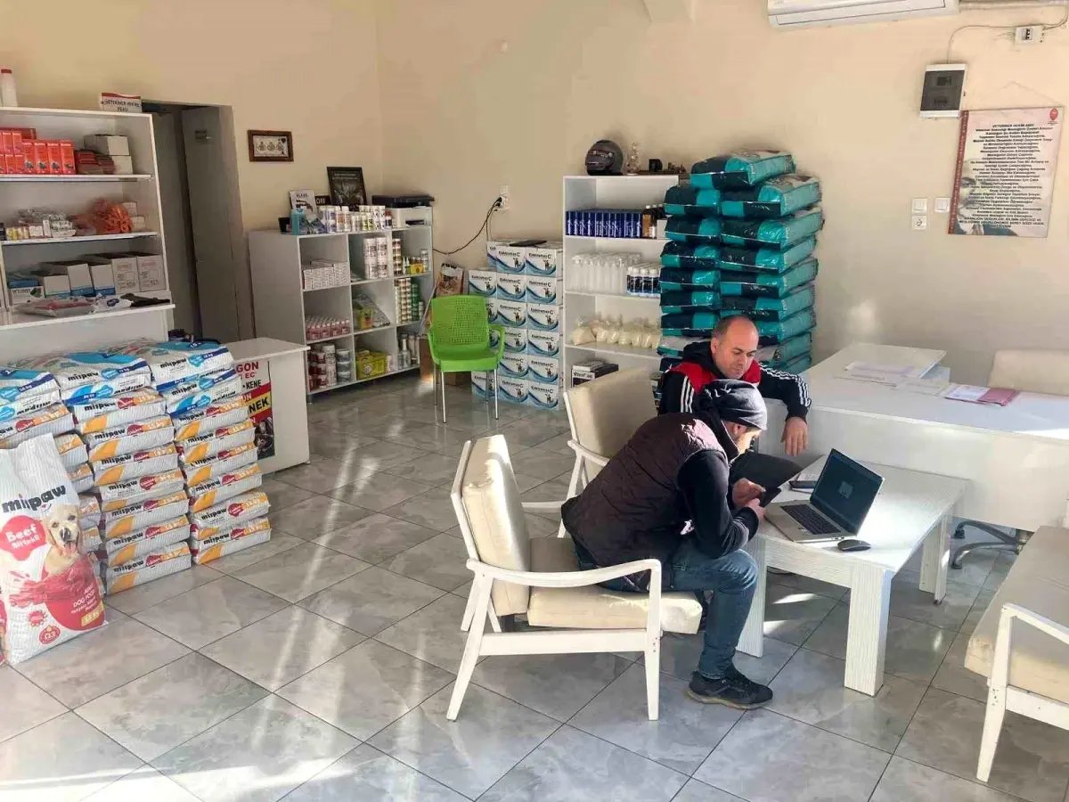 Kuyucak'ta veteriner klinikleri denetlendi