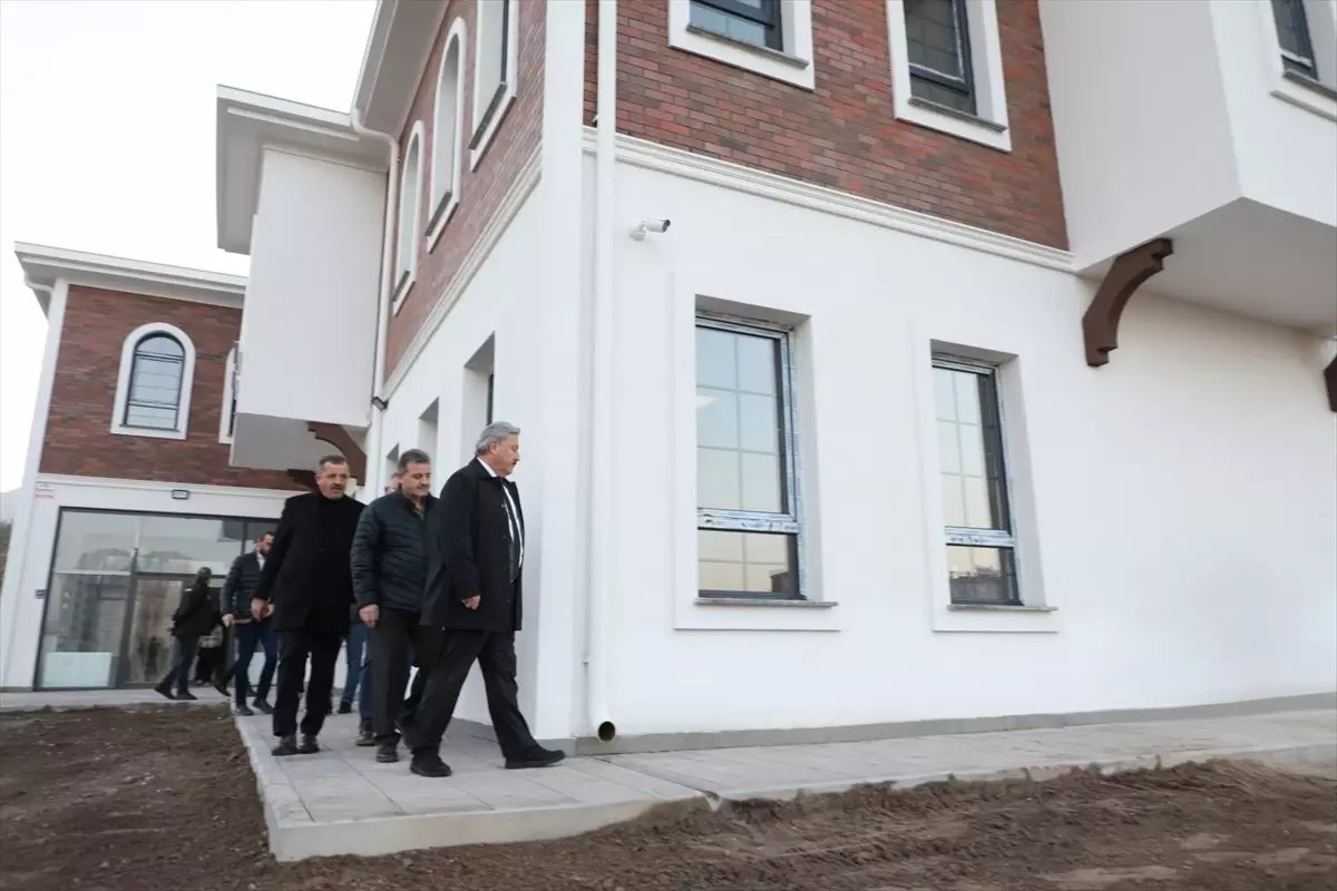 Melikgazi'de Fatma Haskahveci Kur'an Kursu'nun yapımında sona gelindi