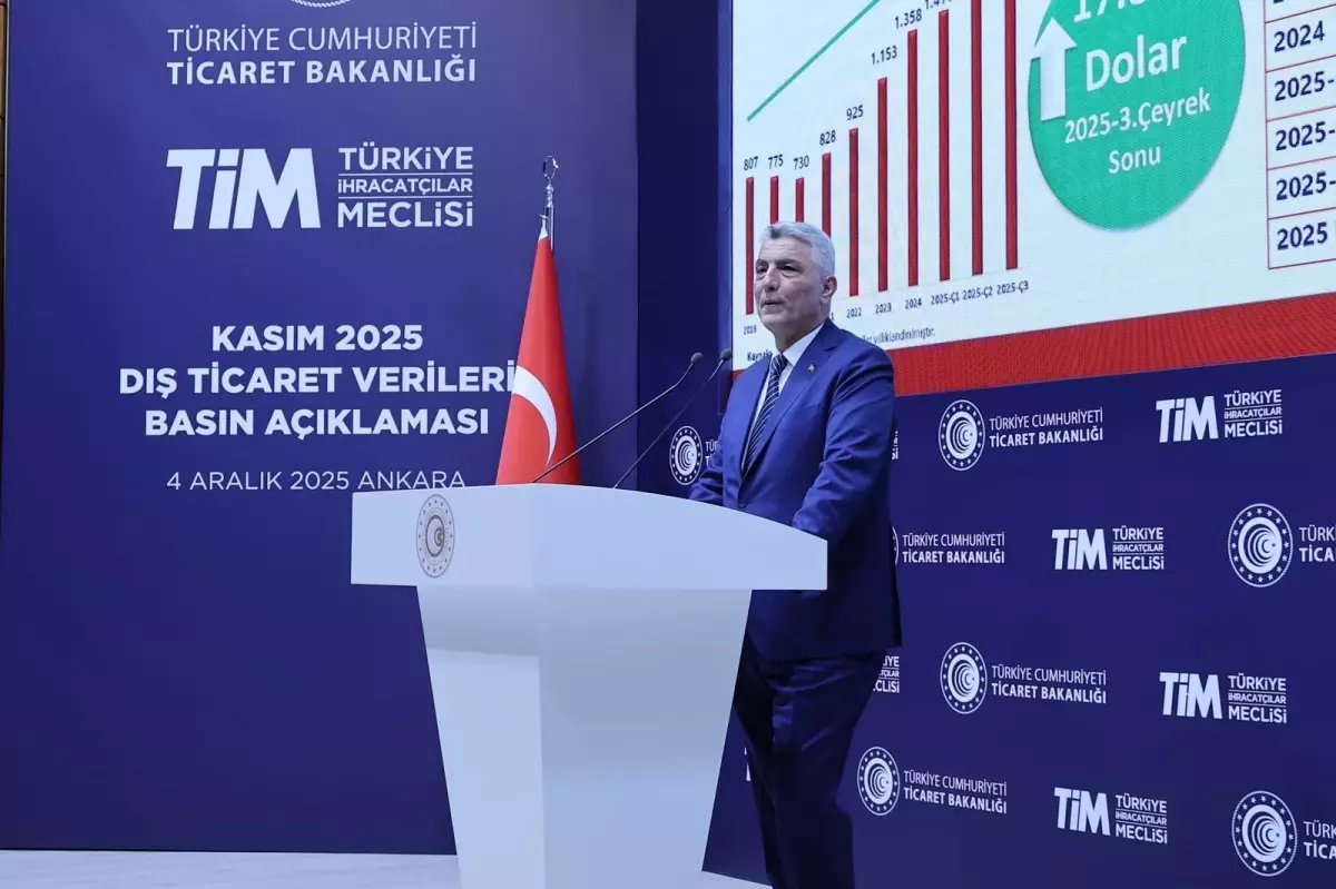 Bakan Bolat: Yıllıklandırılmış mal ihracatında rekor kırdık