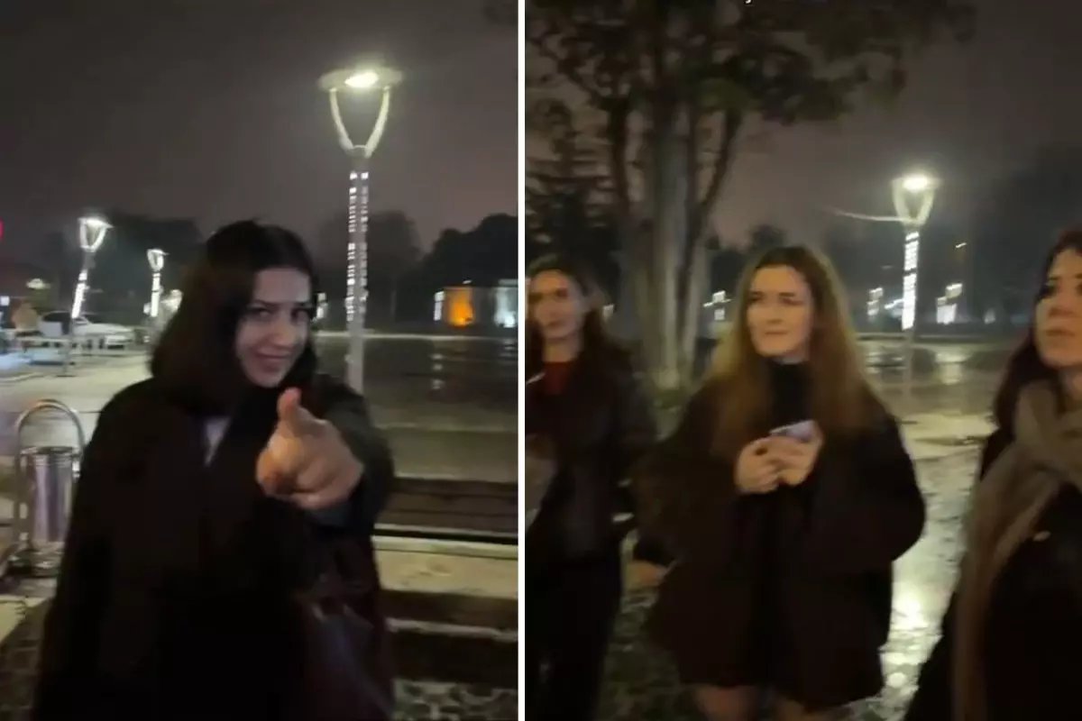 Yurda geç kalan kız öğrencilerin videosu sosyal medyayı ikiye böldü