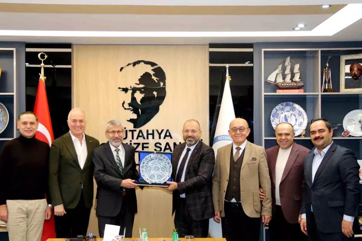 Sanayi ve Teknoloji İl Müdürü Albayrak'tan Kütahya OSB Yönetim Kurulu'na ziyaret