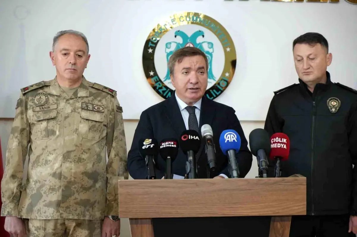 Erzincan'da asayiş raporu açıklandı: Suç oranlarında düşüş, operasyonlarda artış