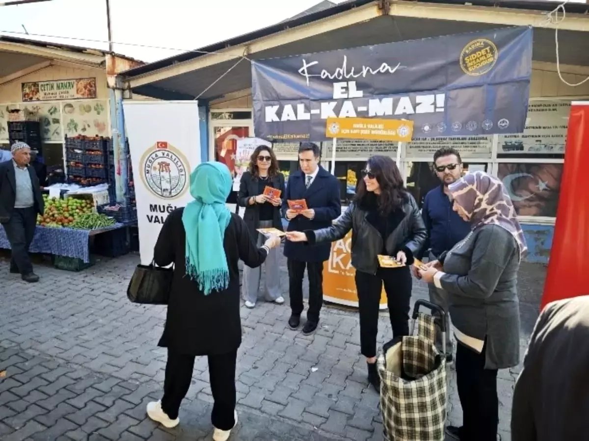 Açık Kapı Muğla'da şiddetle mücadele bilgilendirmesi yaptı