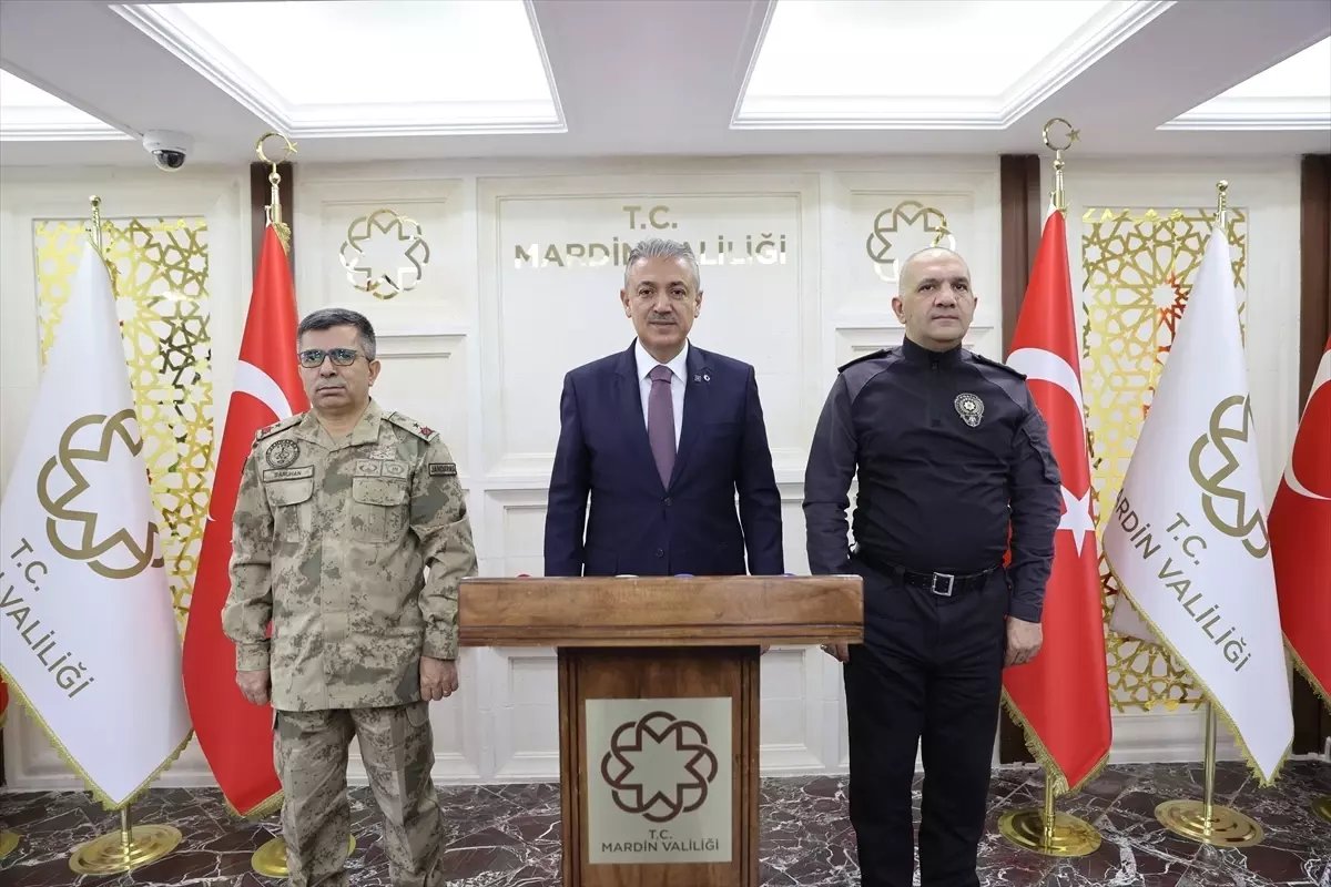 Mardin'de "Asayiş ve Güvenlik Değerlendirme Toplantısı" düzenlendi