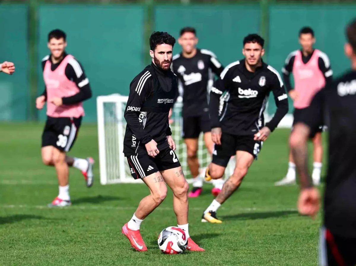 Beşiktaş, Gaziantep FK maçı hazırlıklarını sürdürdü