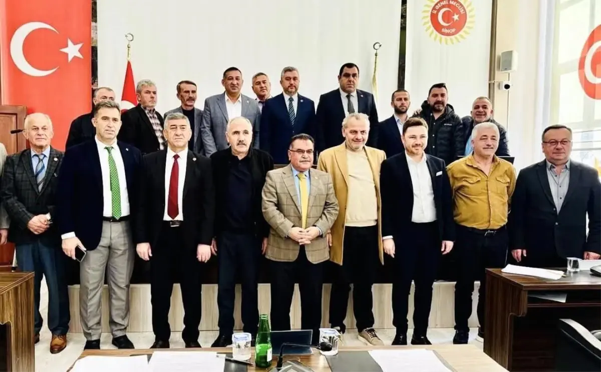 Sinop İl Genel Meclisi toplantısı