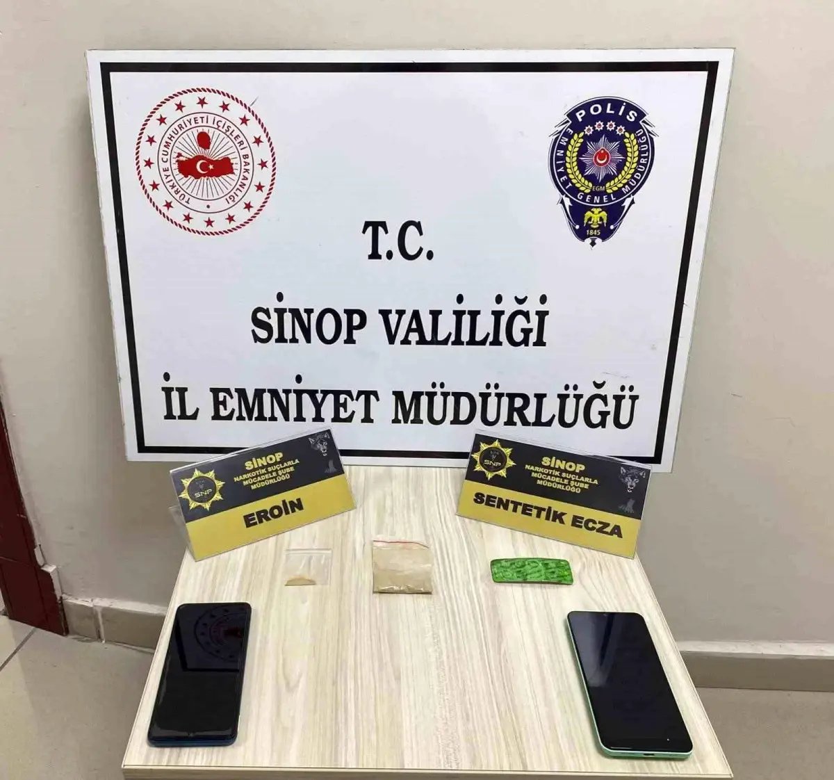 Sinop'ta uyuşturucu operasyonları: 11 gözaltı