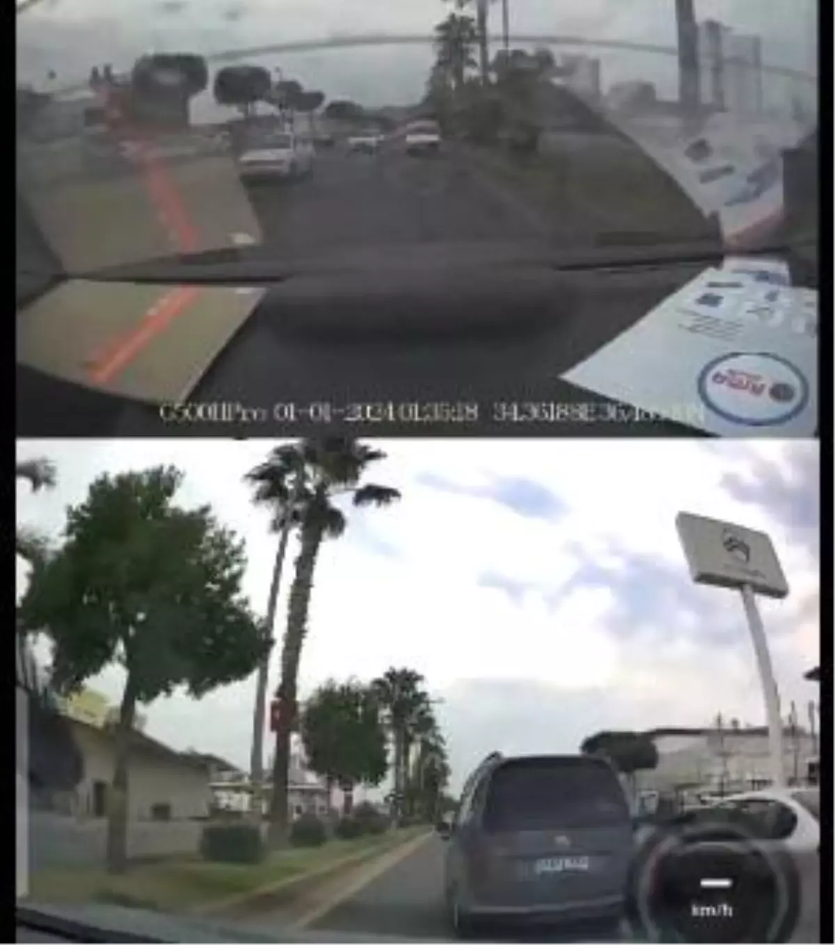 Mersin'de makas atan sürücü gözaltına alındı