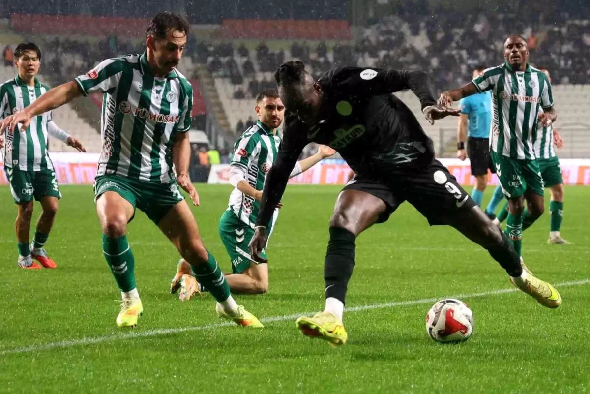 Trendyol Süper Lig: Konyaspor: 1 Çaykur Rizespor: 1 (Maç sonucu)