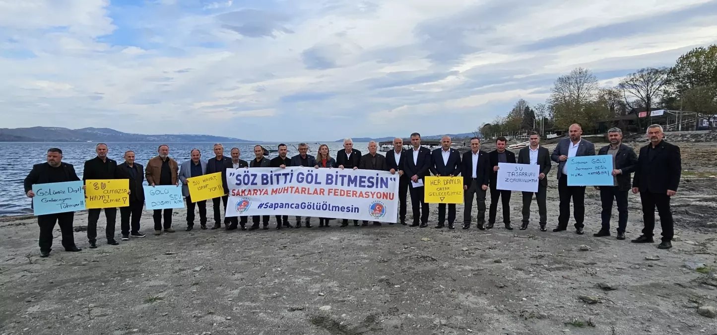 Sapanca Gölü'nde Su Seviyesi Azalıyor: Muhtarlar Uyarıda Bulundu