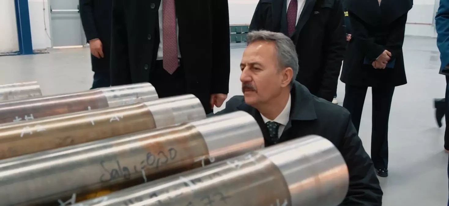 Savunma Sanayii Başkanı Görgün, mühimmat ve barut üretim tesislerini inceledi