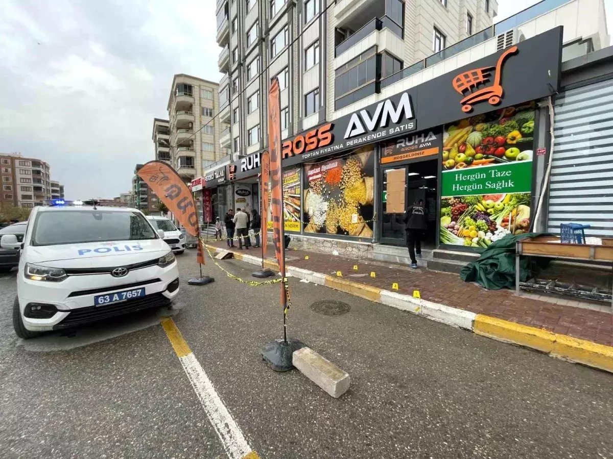Şanlıurfa'da markete silahlı saldırı: 1 yaralı