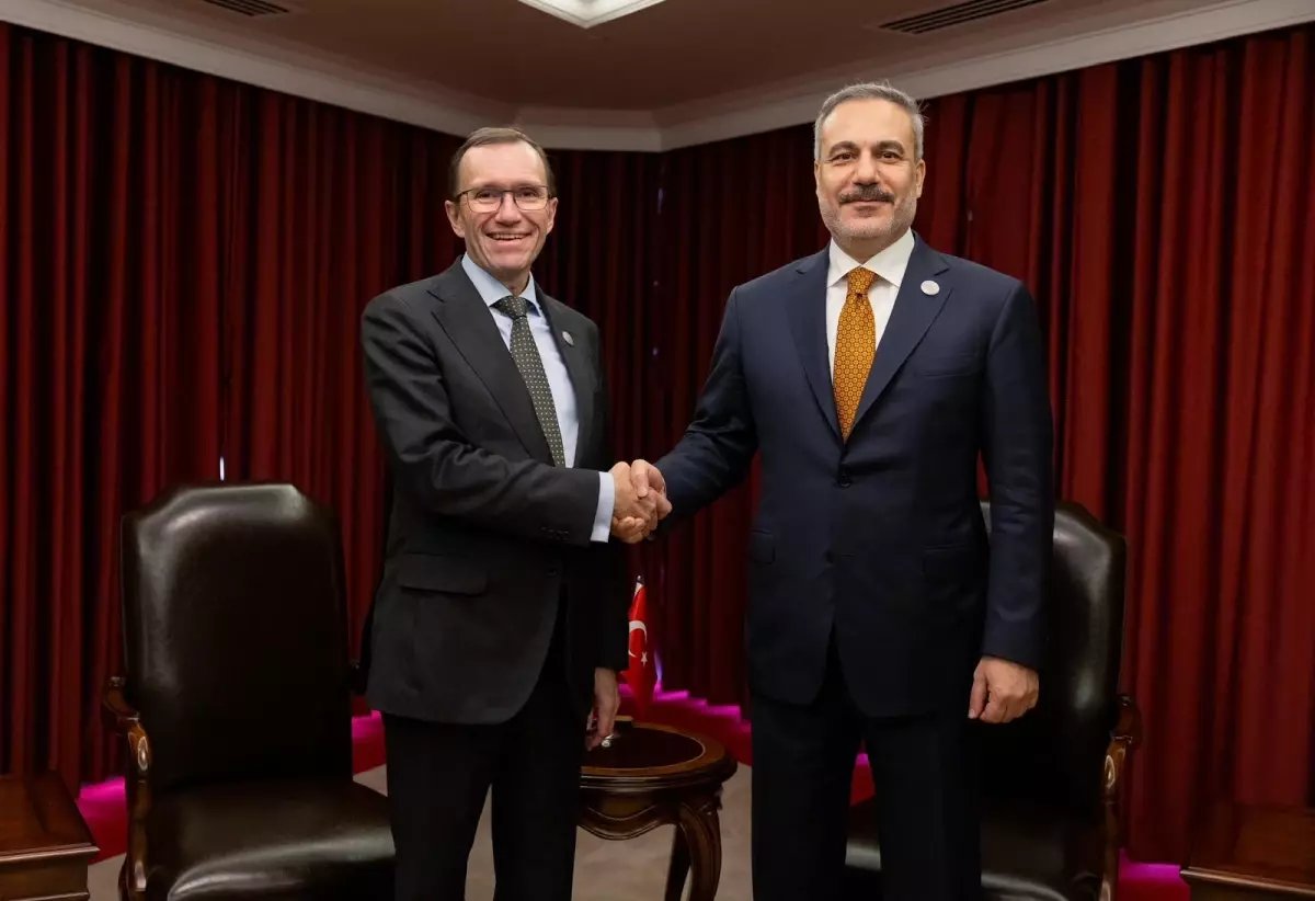 Bakan Fidan, Norveçli mevkidaşı Eide ile görüştü