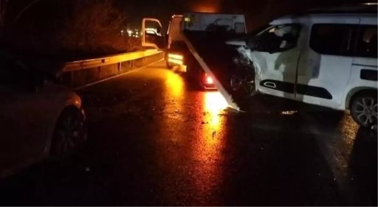 Beykoz'da trafik kazası : 7 yaralı