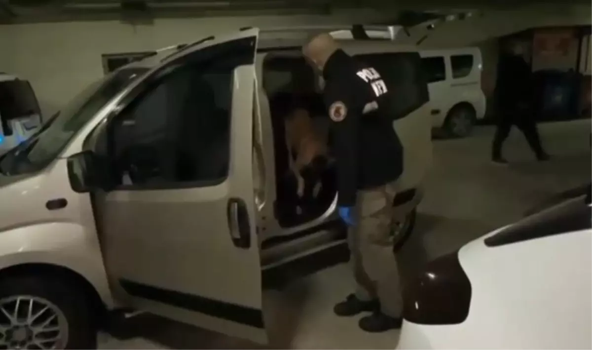 Aracın kapılarına gizlenmiş kokaini 'Pako' buldu