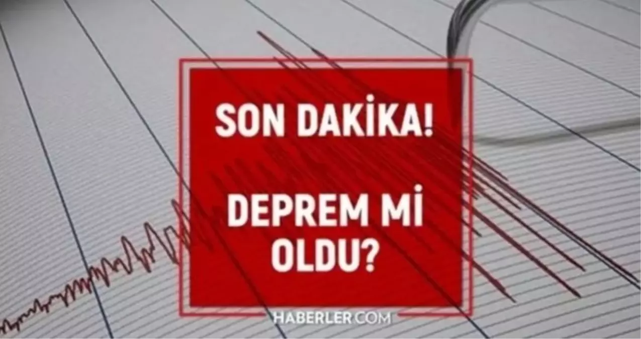 Antalya'da deprem mi oldu? SON DAKİKA! 8 Aralık Antalya'da az önce nerede deprem oldu?