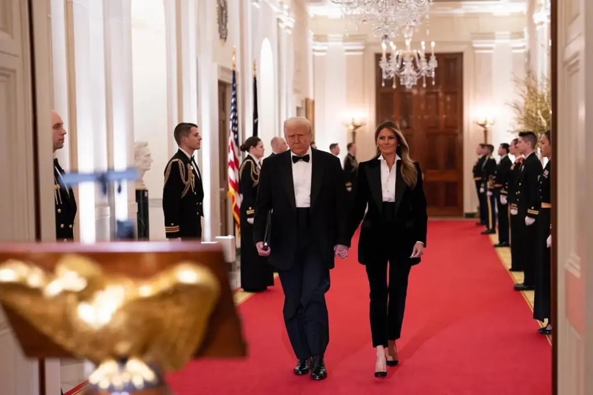 ABD First Lady'si Melania Trump kamera karşısına geçti