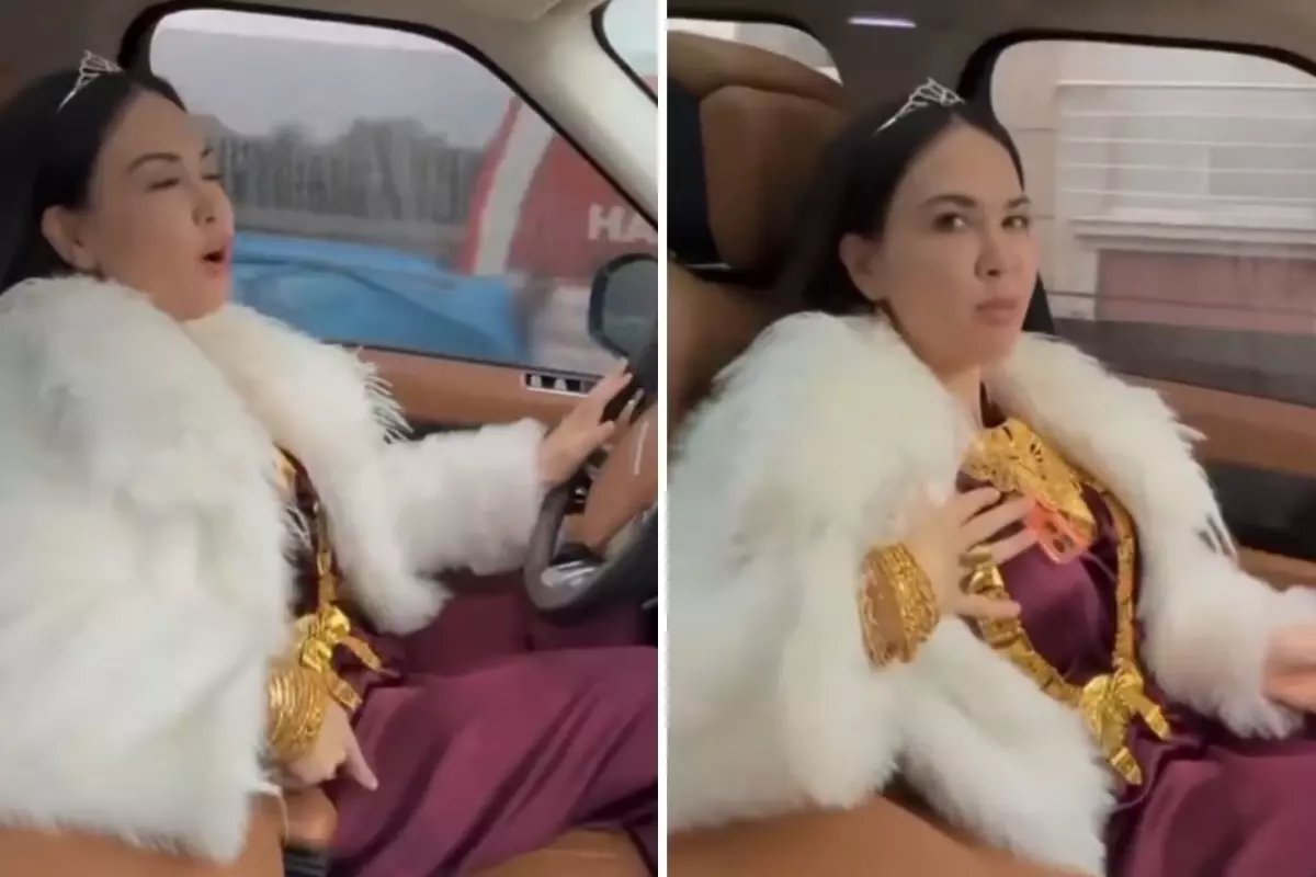 "Aylık kazancım 100 bin lira" diyen fenomenin kilo kilo altınlarına bakın