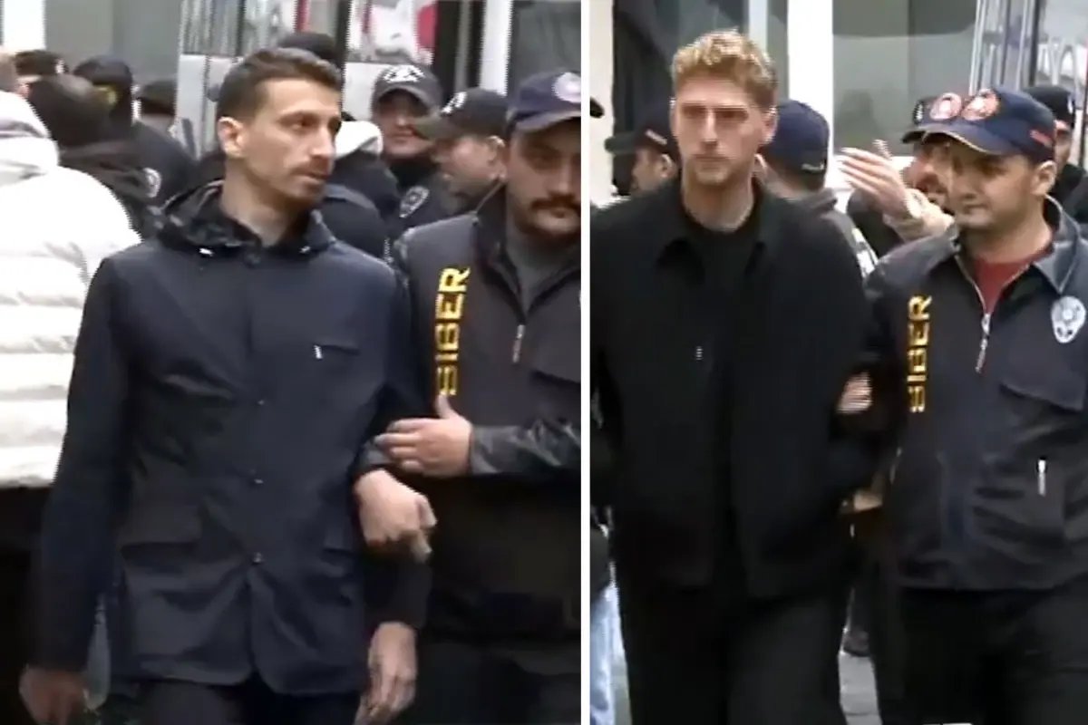 Mert Hakan ve Metehan'ın adliyeye sevk edildiği anlar