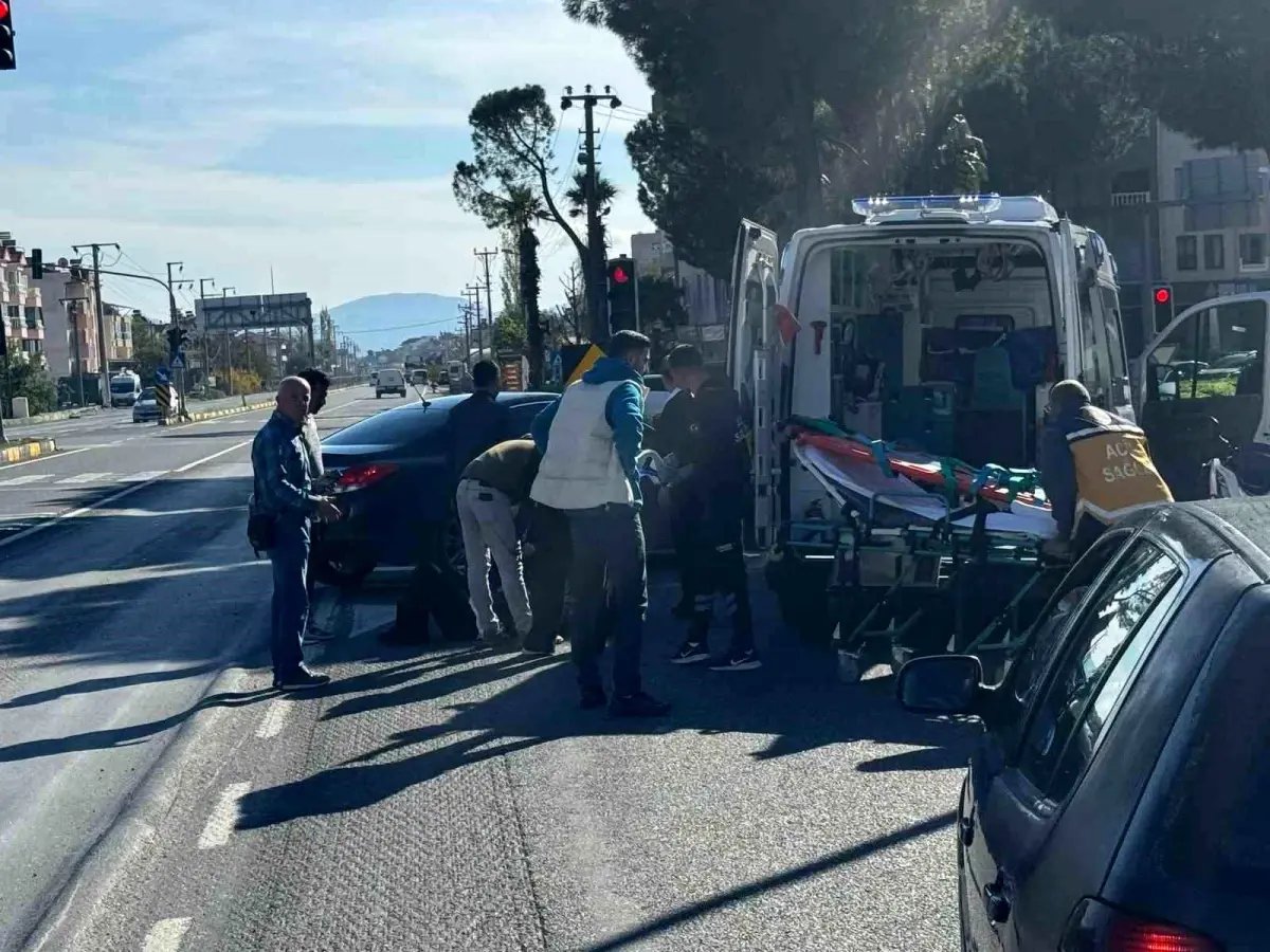 Ortaca'da trafik kazası: 1 yaralı
