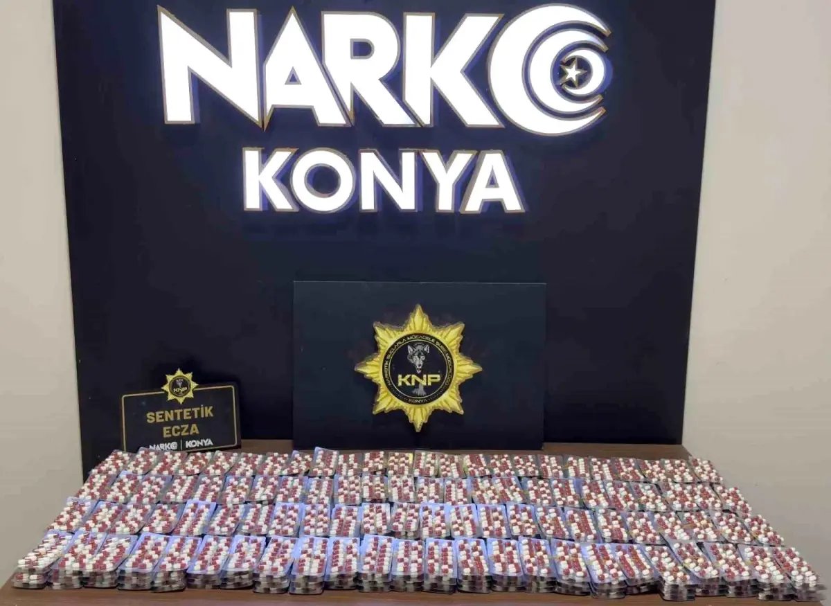Konya'da uyuşturucu operasyonları: 76 tutuklama