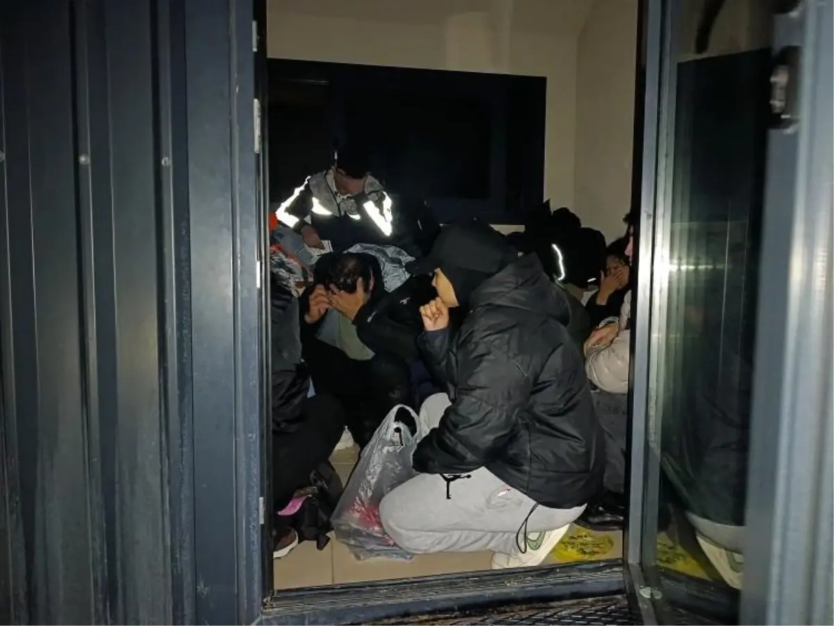 Çanakkale'de 32 kaçak göçmen yakalandı