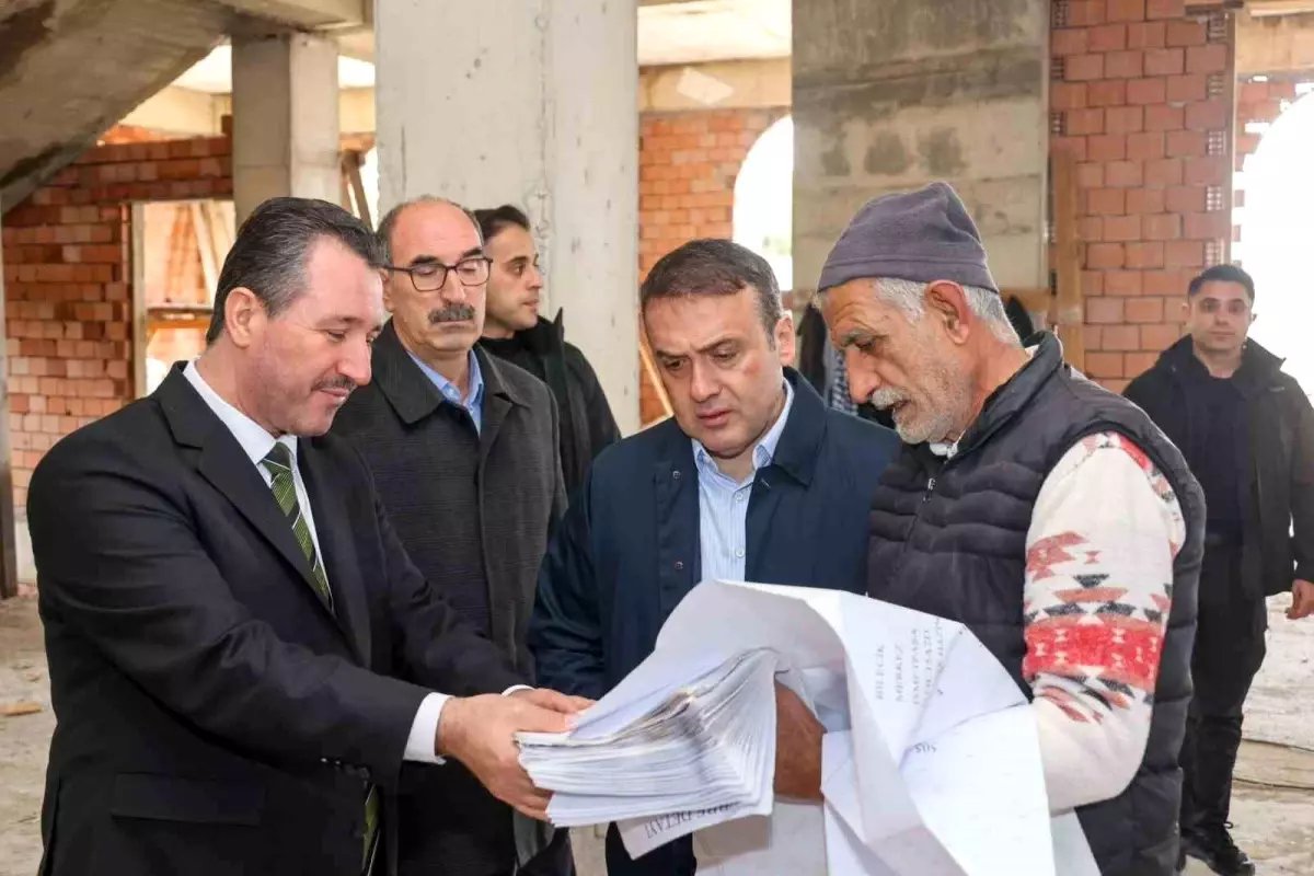 Bilecik Valisi Sözer'den Kuba Camii incelemesi