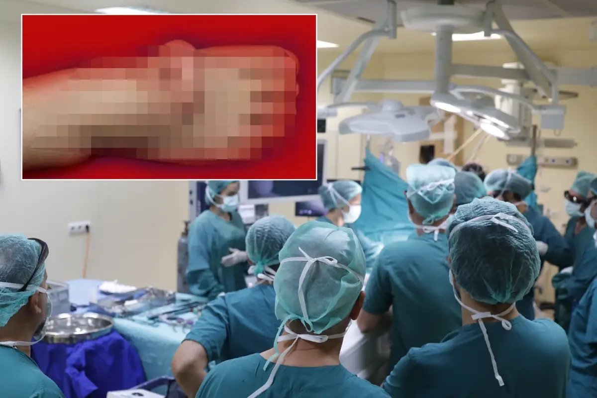 Eşi benzeri olmayan olay! Kulağını 5 ay ayağında taşıdı