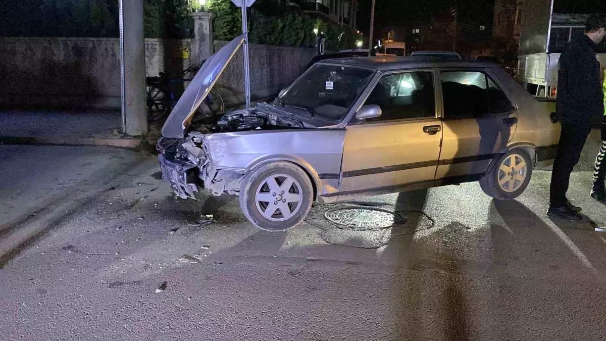 Bursa'da trafik kazası: 1 yaralı