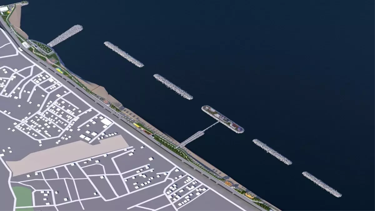 Karaburun Sahili'nde 'Dalgakıran Projesi' başlıyor