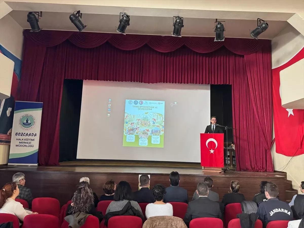 Bozcaada'da Tarım, Biyoçeşitlilik ve Çevre Eğitimi Projesi başladı