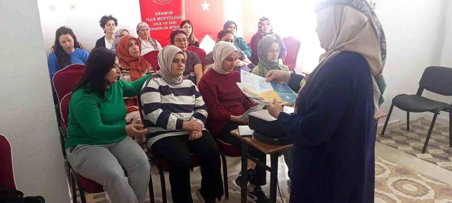 Anamur'da 'Değerleriyle Güçlü Ailem' projesi devam ediyor
