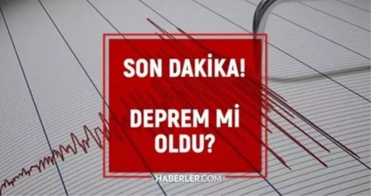 Bursa'da deprem mi oldu? SON DAKİKA! 12 Aralık Bursa'da az önce nerede deprem oldu?