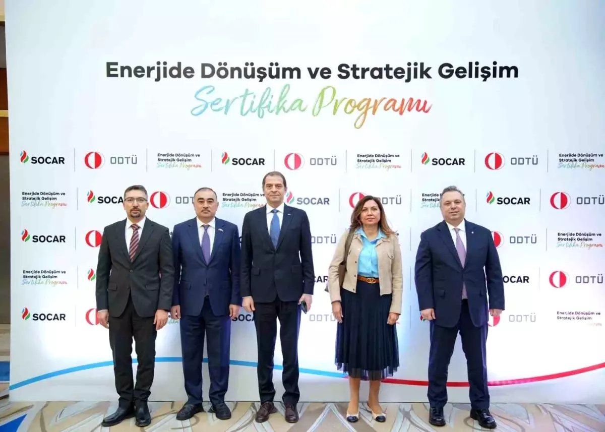 SOCAR Türkiye ve ODTÜ iş birliğiyle yeni bir gelişim programı başlıyor