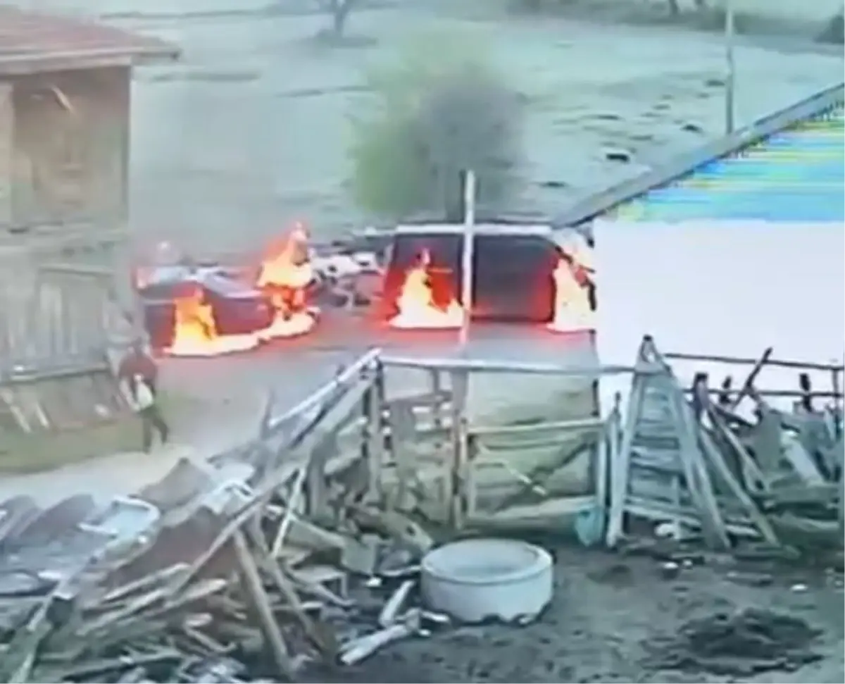 4 aracı yakılan muhtar: Eve sıçrasaydı facia olacaktı