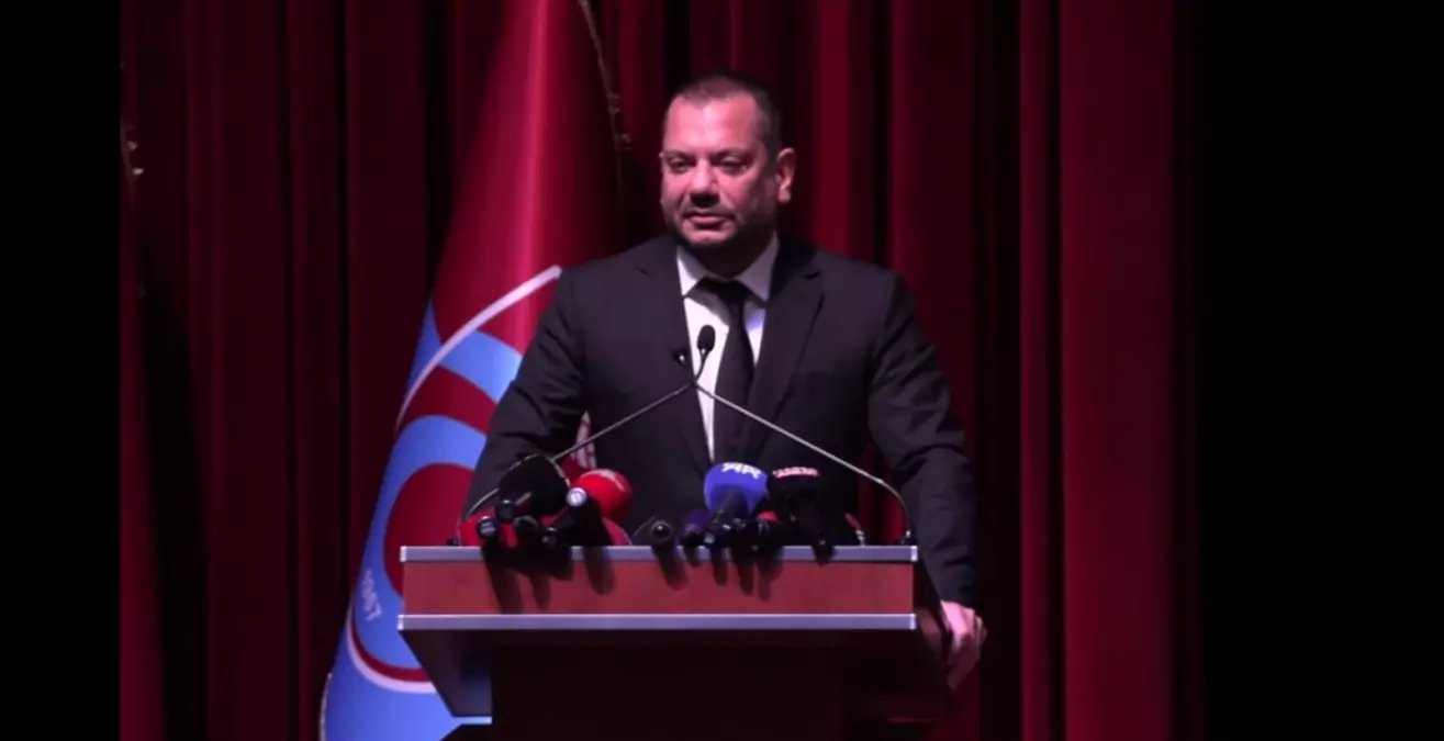 Trabzonspor'un 80'inci Olağan Genel Kurulu yapıldı
