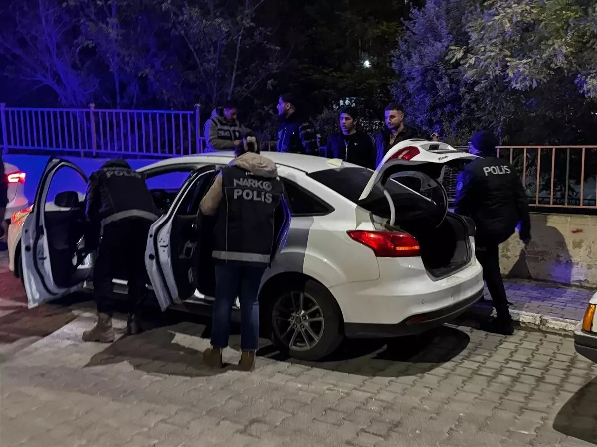 Şanlıurfa'da Narko alan denetimi gerçekleştirildi