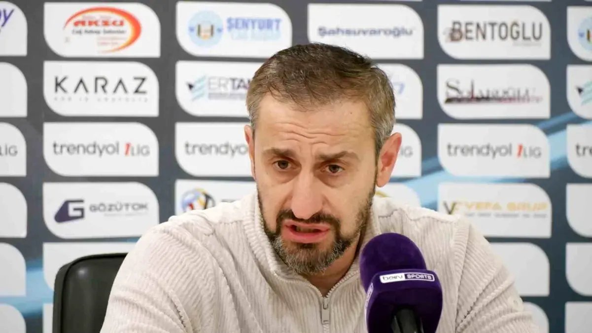 Serkan Özbalta: "Beni memnun eden şey oyuncuların pes etmemesiydi"